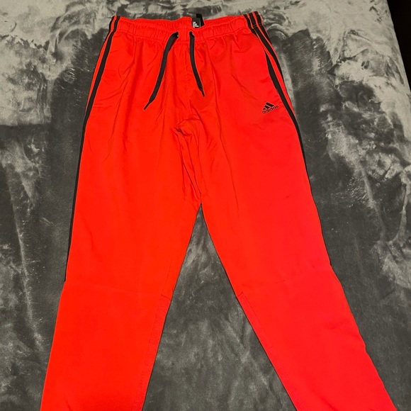 adidas Other - Adidas swish joggers red-orange and black